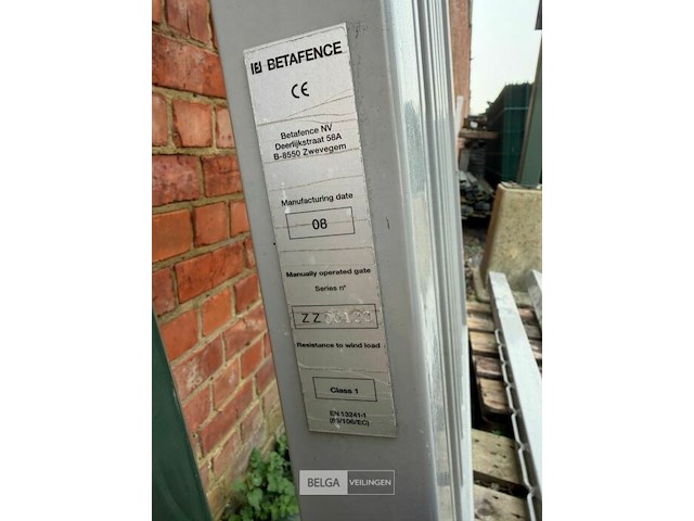 Poort met palen - afbeelding 4 van  4