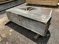 Populier balk 50x50 - afbeelding 1 van  5