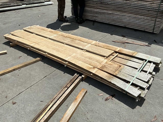 Populier planken 22 mm 0,180 m3 - afbeelding 1 van  4