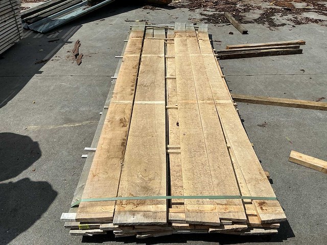 Populier planken 22 mm 0,180 m3 - afbeelding 3 van  4