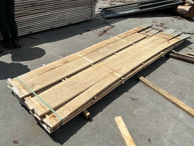 Populier planken 22 mm 0,180 m3 - afbeelding 2 van  4