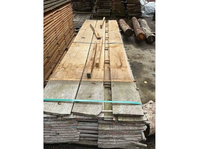 Populier planken 22 mm 1,4 m3 - afbeelding 1 van  1