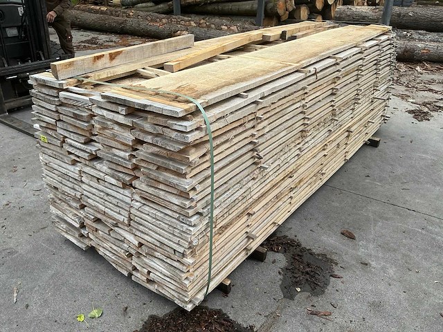 Populier planken 22 mm 1,416 m3 - afbeelding 2 van  6