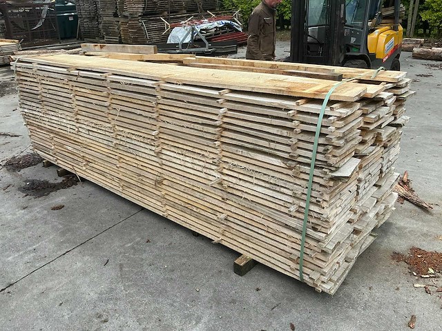 Populier planken 22 mm 1,616 m3 - afbeelding 1 van  2