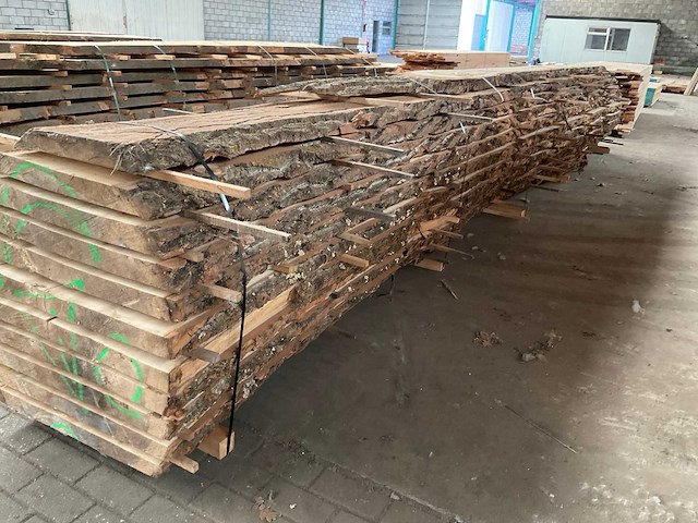 Populier planken 52 mm ca. 3 m³ - afbeelding 3 van  6