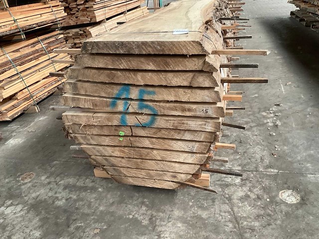Populier planken 52 mm ca. 3 m³ - afbeelding 2 van  6