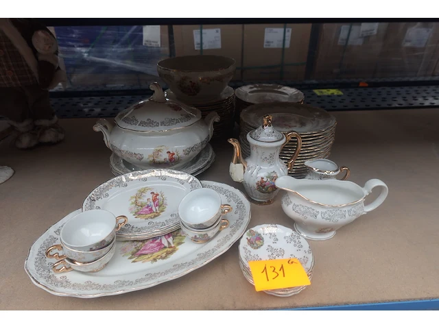 Porcelaine de france digoin - afbeelding 1 van  6