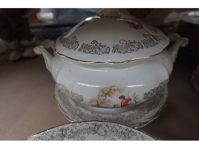 Porcelaine de france digoin - afbeelding 3 van  6