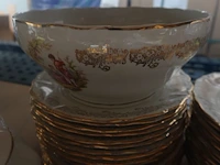 Porcelaine de france digoin - afbeelding 4 van  6