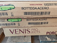 Porcelanosa bottega acero mat vloertegel 44,3x44,3 cm 4,12 m² - afbeelding 5 van  7