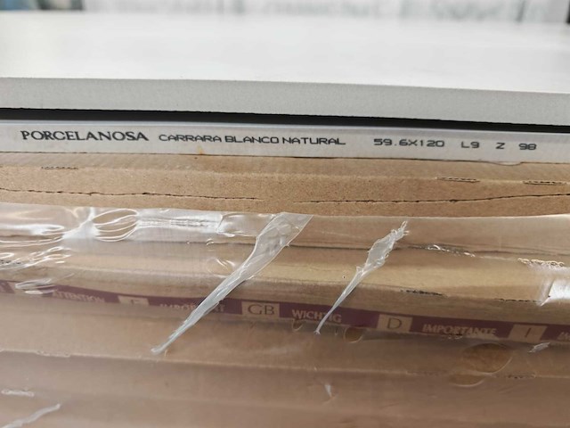 Porcelanosa carrara blanco natural vloertegel 59,6x120 cm 39,6 m² - afbeelding 5 van  9