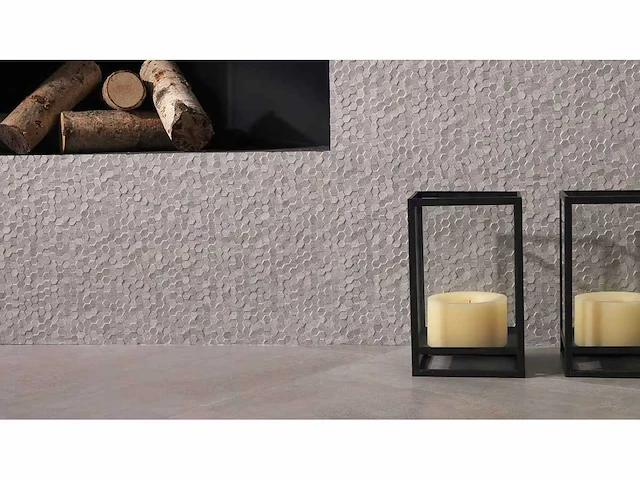 Porcelanosa metropolitan dubai antracita mat wandtegel 33,3x100 cm 36,63 m² - afbeelding 1 van  4