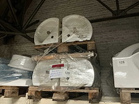 Porcher f007501 hoeklavabo (30x) - afbeelding 1 van  3