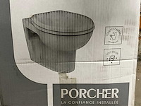 Porcher hercule hangtoilet (2x) - afbeelding 1 van  3
