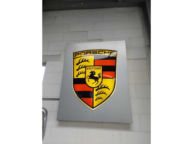 Porsche - 1990 - 911 - porsche origineel dealership sign - afbeelding 2 van  6