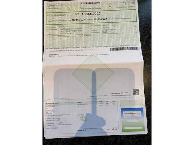 Porsche - boxter - 718 - porsche boxter horion - afbeelding 2 van  10