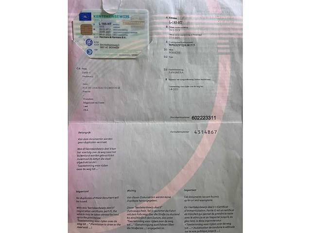 Porsche - panaméra 4 - platinum editie - auto - 2013 - afbeelding 24 van  33