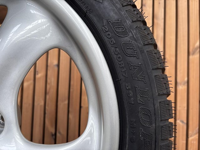 Porsche 996 velgen + winterbanden - afbeelding 3 van  6