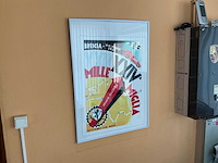 Porsche kaders wanddecoratie (10x) - afbeelding 5 van  10