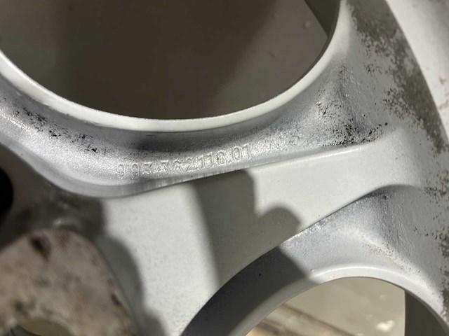 Porsche oem 16” cup design 93 velgen + banden - afbeelding 6 van  23