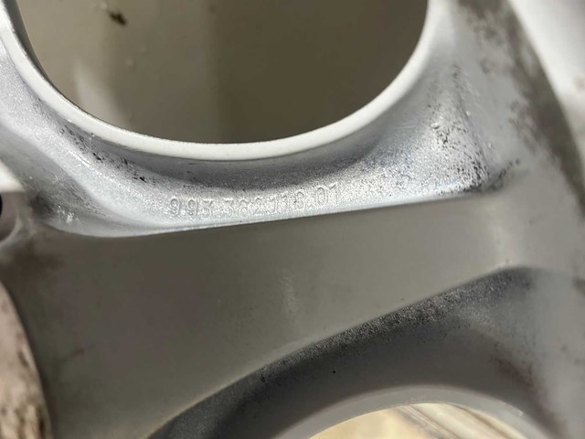 Porsche oem 16” cup design 93 velgen + banden - afbeelding 7 van  23