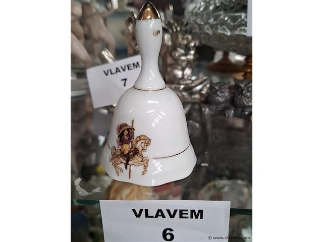 Porselein belletje - afbeelding 1 van  2