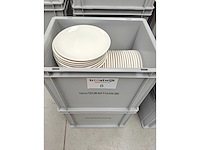 Porselein: dessertborden (87x)