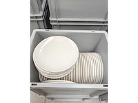 Porselein: dessertborden (87x) - afbeelding 2 van  3