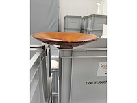 Porselein: diepe borden f2d bruin (100x) - afbeelding 2 van  2