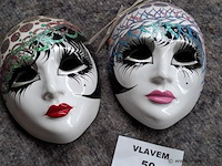 Porselein masker - afbeelding 2 van  3