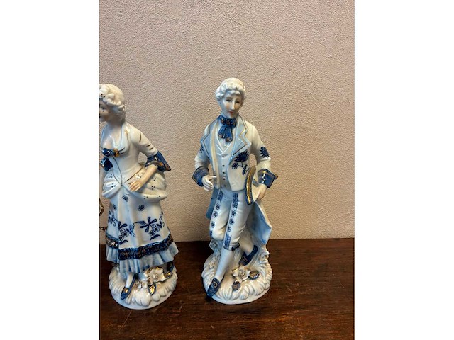 Porseleinen beeldjes (4x) - afbeelding 4 van  5