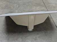 Porseleinen inbouw wastafel eago bb 107 - afbeelding 3 van  4