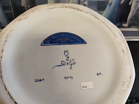 Porseleinen pot met deksel delft hoogte 85cm - afbeelding 7 van  7