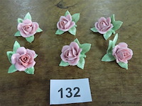 Porseleinen rozen gemarkeerd - afbeelding 1 van  3