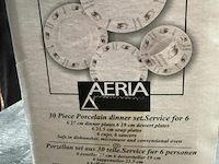 Porseleinen servies diner set - 30 st - aeria - afbeelding 4 van  4