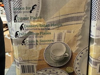 Porseleinen servies diner set - 30 st - country fair - afbeelding 3 van  3