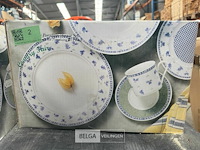 Porseleinen servies diner set - 30 st - country fair