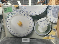 Porseleinen servies diner set - 30 st - country fair - afbeelding 2 van  4