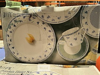 Porseleinen servies diner set - 30 st - country fair