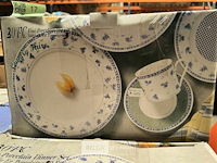 Porseleinen servies diner set - 30 st - country fair - afbeelding 2 van  3