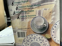 Porseleinen servies diner set - 30 st - country fair - afbeelding 3 van  3