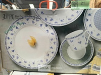 Porseleinen servies diner set - 30 st - country fair - afbeelding 2 van  2