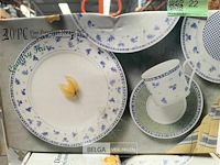 Porseleinen servies diner set - 30 st - country fair - afbeelding 3 van  4