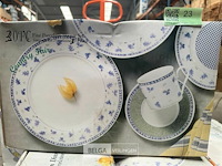 Porseleinen servies diner set - 30 st - country fair