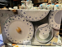 Porseleinen servies diner set - 30 st - country fair - afbeelding 2 van  4