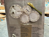 Porseleinen servies diner set - 30 st - eveline - afbeelding 4 van  4