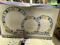 Porseleinen servies diner set - 30 st - afbeelding 2 van  3