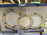 Porseleinen servies diner set - 30 st - afbeelding 2 van  3