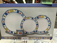 Porseleinen servies diner set - 30 st