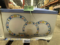 Porseleinen servies diner set - 30 st - afbeelding 2 van  2